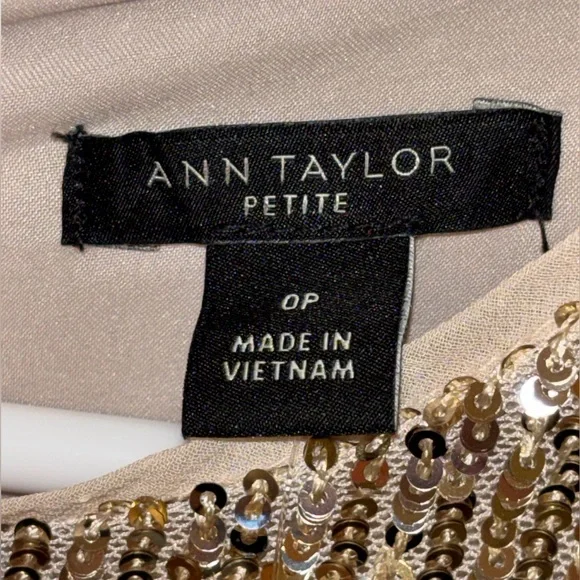 ⭐️Ann Taylor Sequins Dress 0P NWT⭐️ - Picture 11 of 11
